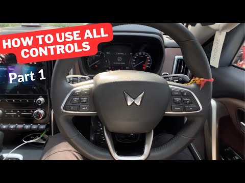 Mahindra ScorpioN | How to Use Steering mount Controls -FULL Review |Part 1
