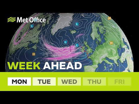 Week ahead 10/10/22 – Winds returning later – Met Office UK Weather Forecast