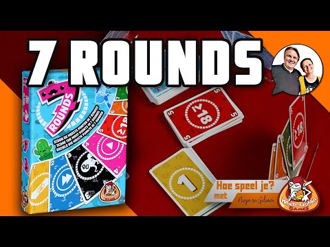 Hoe speel je... 7 Rounds #whitegoblingames