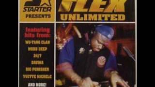 DJ FUNKMASTER FLEX  mixing CANIBUS unknown track HOT 97 in 1996