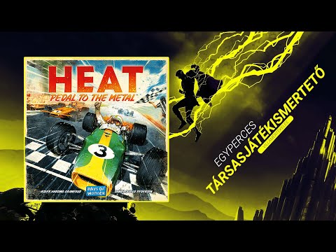 #379. Heat: Padlógáz | Egyperces társasjátékismertető - Game-Obscura