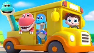 T-rex on the Bus | Neo Wants to Have a Pet | Dinosaur Song | Nursery Rhymes & Kids Songs | BabyBus