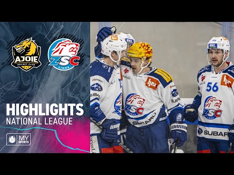 Ajoie vs. ZSC Lions 1:6 – Highlights National League