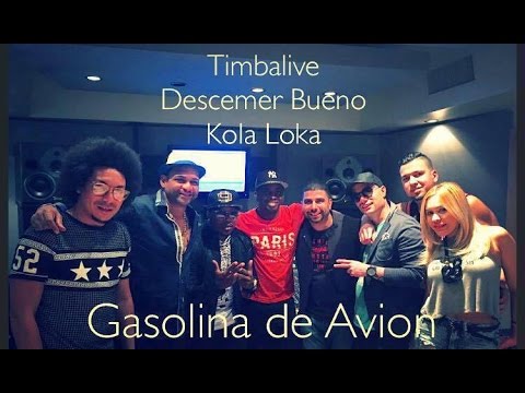 TIMBALIVE ft. Descemer Bueno & Kola Loka Negue - Gasolina de Avion (Making Of)