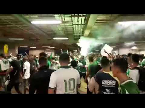 Final 2019 - Gama 3 x 1 Brasiliense - Saída da torcida do Gama