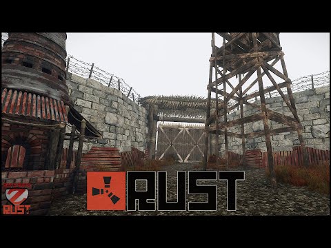 Rust ☢️ Hawk Ridge Island 58 - Außenbereich gestalten und Steinwände setzen