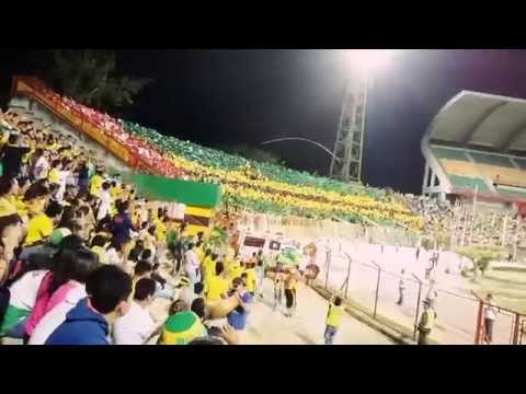 "Hinchada del atlético bucaramanga - Fortaleza leoparda Sur" Barra: Fortaleza Leoparda Sur • Club: Atlético Bucaramanga