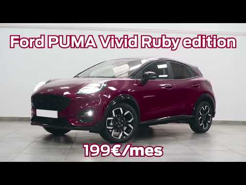 Ford Puma berunik gabeko 1.0 EcoBoost 125cv MHEV Vivid Ruby Edition BERRIA   Vizcaya - Easo Motor