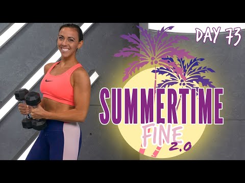 60 Minute Intense Full Body Boot Camp Workout Sports Themed | Summertime Fine 2.0 - Day 73