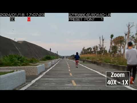  LILIN's 40X Zoom PTZ- S7R5884EX40-L8