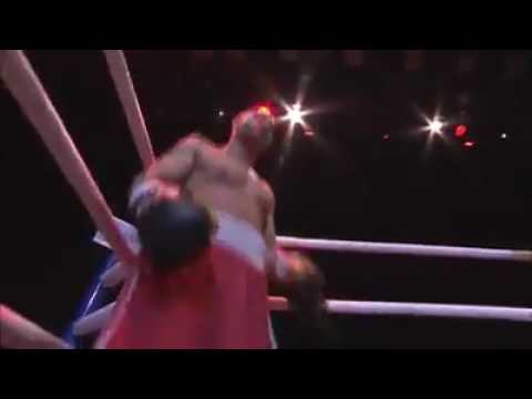 Premier combat pro de mohammed rabii أول نزال احترافي لمحمد ربيعي