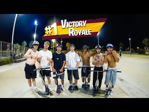 7 WAY PRO GAME OF SCOOT IN BARCELONA