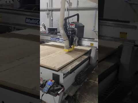 2013 MULTICAM 1000 SERIES Used 3 Axis CNC Routers | PlastiMach Corp (1)