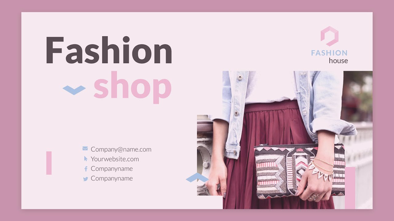 Fashion House PowerPoint Presentation Template
