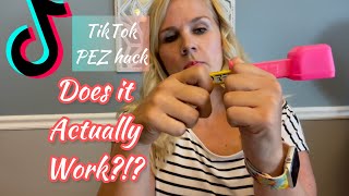 PEZ hack as seen on TikTok Does it actually work?!!