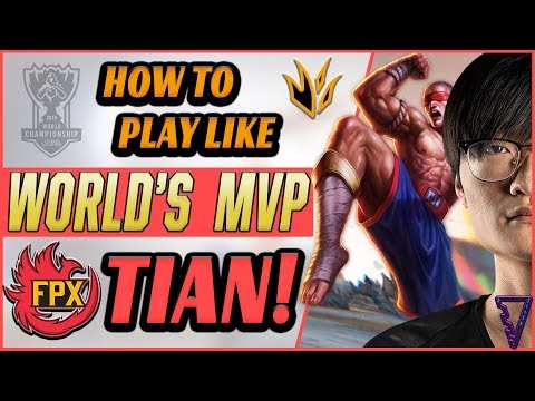 How FPX Tian Gets 3 Level Leads On The Enemy Jungler ft Lee Sin - Jungle Carry Guide