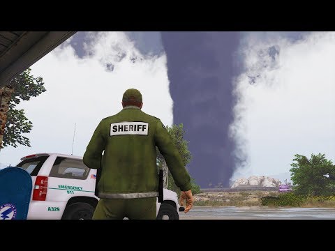 LSPDFR - Day 955 - Hurricane Hits Sandy Shores
