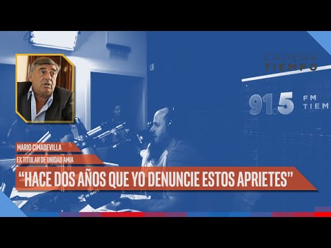 “Hace dos años que yo denuncie estos aprietes”