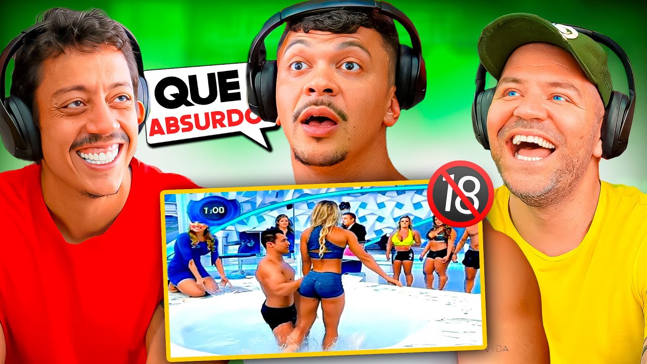 REAGINDO AS LOUCURAS DA TV NOS ANOS 90 😳 (ft. Renato Albani & Victor Sarro)