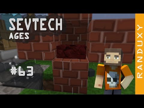 SevTech Ages: Minecraft - Ep.63 - Netherbrick and a Overhead Projector.