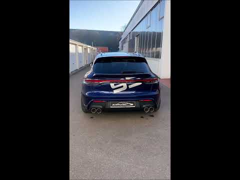 speedART sport-exhaust with valves for Porsche Macan III