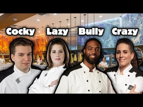 The Most Hated Chef From Each Hell's Kitchen Season
