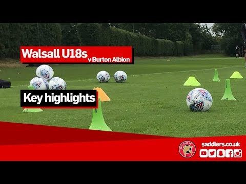 U18s HIGHLIGHTS | Walsall 3-1 Burton Albion