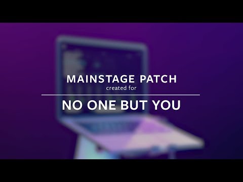 No One But You - Hillsong Worship (MainStage Patch Keys)
