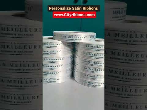 City Ribbons - Manufacturer of Custom Printed Ribbon & Printed Satin ...