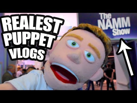 Realest Puppet Goes To NAMM 2019 (VLOG)