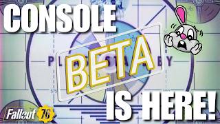 the Fallout 76 PUBLIC TEST SERVER is now available on CONSOLE! here's everything you need to know