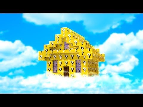 Minecraft ITA - DISTRUGGIAMO LA CASA DI LUCKYBLOCK