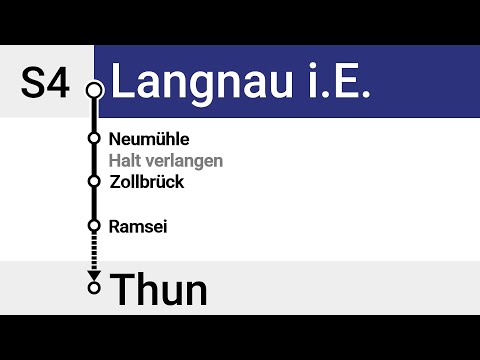 BLS Ansagen » S4 Langnau i.E. — Thun (2023) | SLBahnen