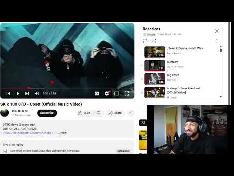 SK x 100 OTD - Upset (Reaction)
