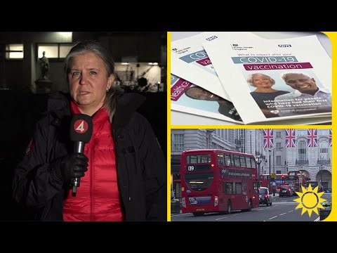 Idag börjar Storbritannien vaccinera: "Drottningen ska få andra att våga" - Nyhetsmorgon (TV4)