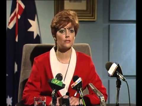 Full Frontal Pauline Hanson Press Conference