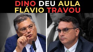 Flávio Bolsonaro applies pressure, but Dino dismantles Flávio LIVE.