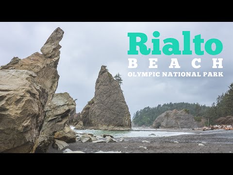 Rialto Beach at Olympic National Park - Travel Photography