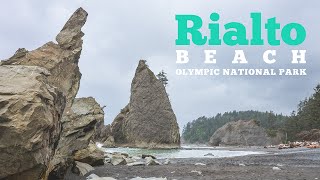 Rialto Beach at Olympic National Park - Travel Photography