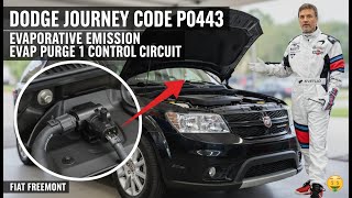P0443 Code Diagnosis: How to Replace the EVAP Purge Solenoid on a Dodge Journey/Fiat Freemont