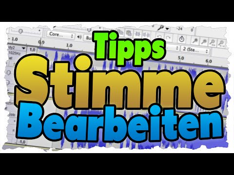 Stimme verbessern & bearbeiten in Audacity (AudacityTutorial) Unsere Audiobearbeitung!