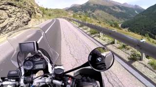 preview picture of video 'BMW R1200GS - Salita al colle del Sestriere - GoPro 3+'