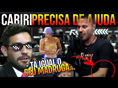 IS RENATO CARIANI SICK?? HE MAKES A MISTAKE LIVE!!! (shape of your madruga kkkkkkkkk)