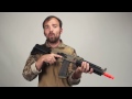 Product video forGolden Eagle AK47 CQB Beta Spetsnaz Airsoft AEG Rifle w/ Full Stock