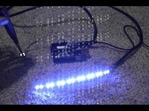 LED Knight Rider using Arduino and Mini Led Modules | FRANCESCO DI FUSCO