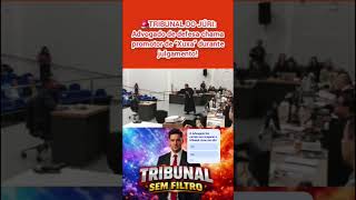🚨TRIBUNAL DO JÚRI: Advogado de defesa chama promotor de “Xuxa” durante julgamento! #sentença