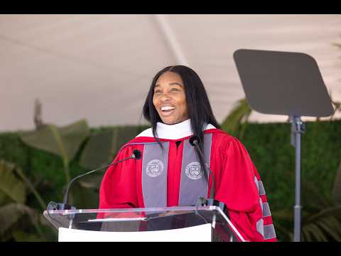 Venus Williams Addresses the 2026 LMU Undergraduate Commencement