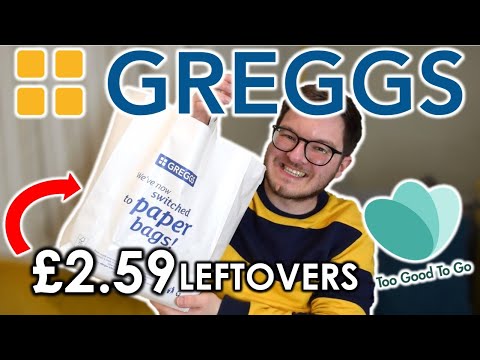 TESTING TOO GOOD TO GO MAGIC BAGS | Eating GREGGS’ leftovers!
