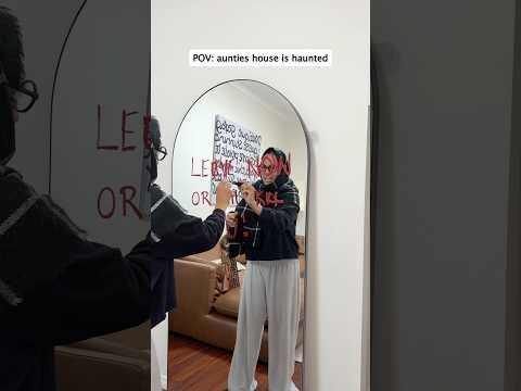 My mum at a haunted house 👻 #funny #comedy