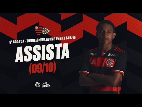 Torneio Guilherme Embry Sub-16 | Flamengo x Cabofriense - AO VIVO - 09/10